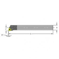 E12Q SWLCL3 Solid Carbide Boring Bar w/Coolant - Best Tool & Supply