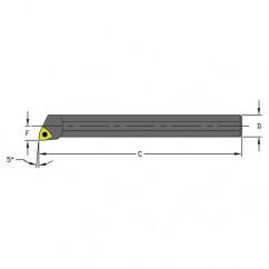 A06K SWLCL2 3/8" SH Indexable Coolant Thru Boring Bar - Best Tool & Supply