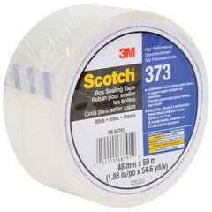 Scotch Box Sealing Tape 373 White 48 mm × 50 m - Best Tool & Supply