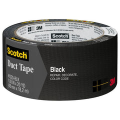 3M Duct Tape Black 3920-BK 1.88″ × 20 yd (48 mm × 18 2 m) - Best Tool & Supply