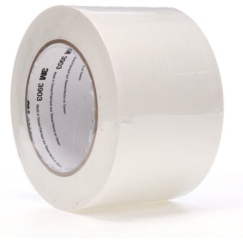 3M Vinyl Duct Tape 3903 White 3″ × 50 yd 6.5 mil 18 Roll/Case Individually Wrapped Conveniently Packaged - Best Tool & Supply