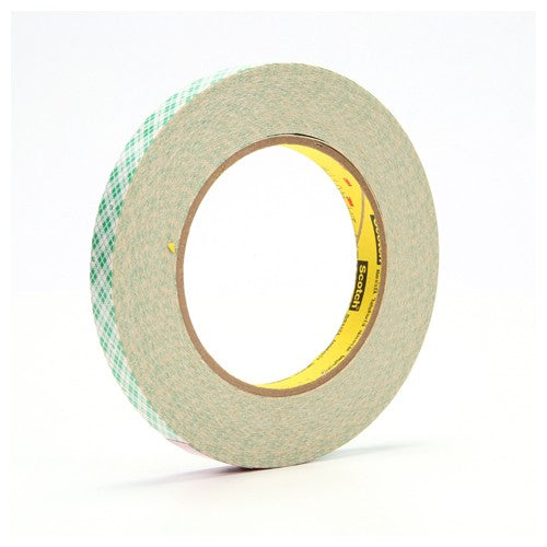 3M Double Coated Paper Tape 410M Natural 1/2″ × 36 yd 5 mil - Best Tool & Supply