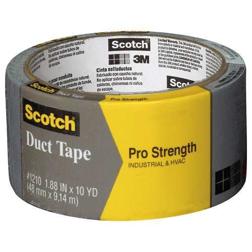 3M Pro Strength Duct Tape 1210-A 1.88″ × 10 yd (48.0 mm × 9.14 m) - Best Tool & Supply