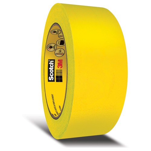 Scotch Ultimate Paint Edge Masking Tape 2460 Gold 1″ × 60 yd 3.3 mil - Best Tool & Supply