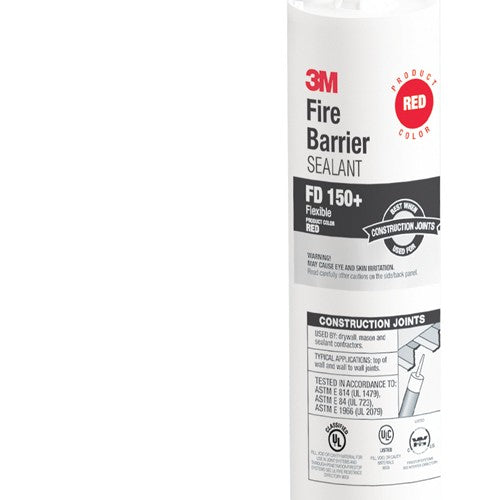 3M Fire Barrier Sealant FD 150+ Red 10.1 fl oz Cartridge - Best Tool & Supply