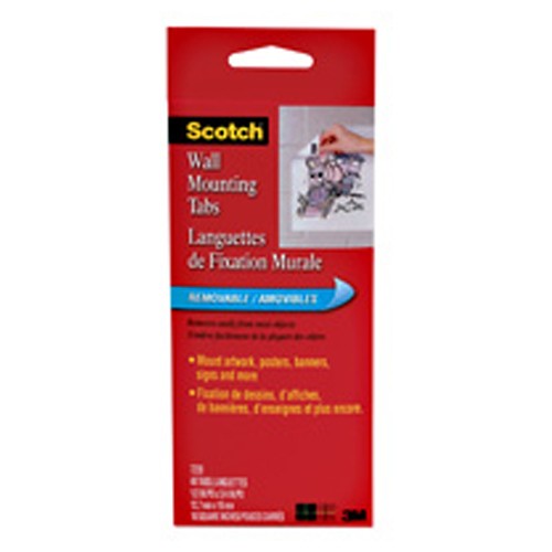 Scotch Mounting Tape 7220 48 Tabs - Best Tool & Supply