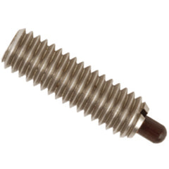 End Force Spring Plunger - 6.6 lbs Initial End Force, 17.4 lbs Final End Force (1/2″–13 Thread) - Best Tool & Supply