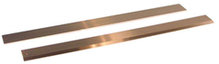 #SE48SSHD - 48" Long x 2-9/16" Wide x 17/64" Thick - Stainless Steel Straight Edge - No Bevel; No Graduations - Best Tool & Supply