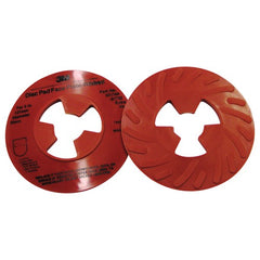 3M Disc Pad Face Plate Ribbed 81732 Extra Hard Red 5″ - Best Tool & Supply