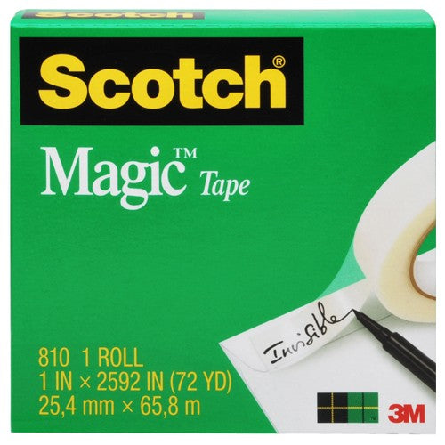 Scotch Magic Tape 810 1″ × 1296″ Boxed - Best Tool & Supply