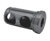 Type J Tool Holder Bushings - Part #  TBJ-15-0625-B - (OD: 1-1/2") (ID: 5/8") (Center Hole Distance: 1-1/8"   &   Shoulder to Center of First Hole: 11/16"   ) (# of Holes: 2 & Hole Size: 7/8") (Length Under Head: 2-1/2") - Best Tool & Supply