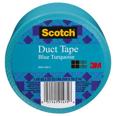 Scotch Duct Tape 920-AQA-C 1.88″ × 20 yd (48 mm × 18 2 m) Aqua - Best Tool & Supply