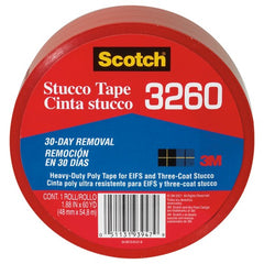 Scotch Stucco Tape 3260-A 1.88″ × 60 yd (48 mm × 54.8 m) Stucco Tape - Best Tool & Supply