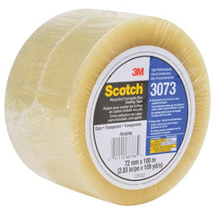 Scotch Recycled Corrugate Box Sealing Tape 3073 Clear 72 mm × 100 m - Best Tool & Supply