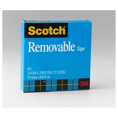 Scotch Removable Tape 811 3/4″ × 2592″ Boxed - Best Tool & Supply