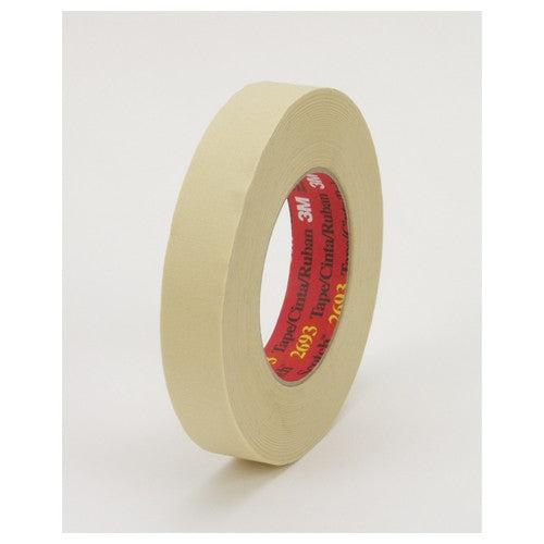 3M High Performance Masking Tape 2693 Tan 18 mm × 55 m 7.9 mil - Best Tool & Supply