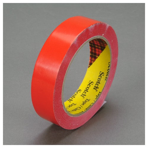 24 mm × 66 m Scotch Colored Film Tape Red Alt Mfg # 61650 - Best Tool & Supply