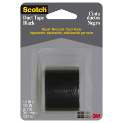 3M Black Duct Tape 1005-BLK-CD 1.5″ × 5 yd (38.1mm × 4.57m) - Best Tool & Supply