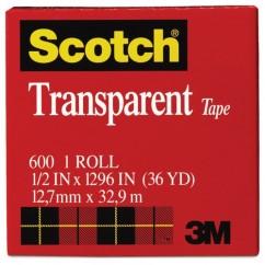 1X2592" TRANSPARENT TAPE 600-72 - Best Tool & Supply