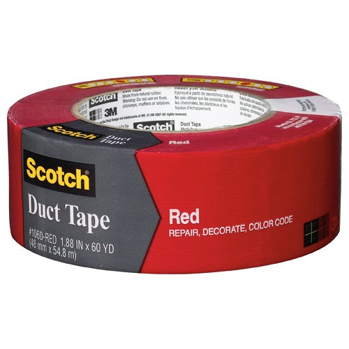 3M Red Duct Tape 3960-RD 1.88″ × 60 yd (48 mm × 54 8 m) - Best Tool & Supply