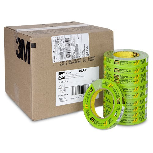 Scotch Performance Masking Tape 233+ 46334 18 mm × 55 m - Best Tool & Supply