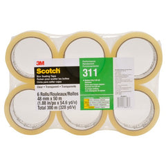 48mm × 50m Performance Box Sealing Tape Clear Alt Mfg # 68813 - Best Tool & Supply