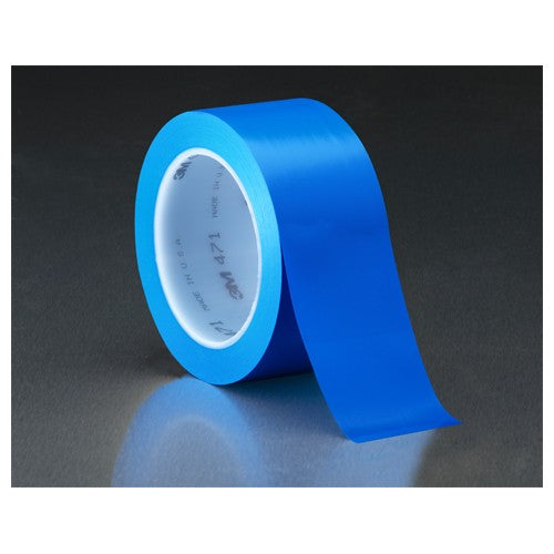 3M Vinyl Tape 471 Blue 3/8″ × 36 yd 5.2 mil - Best Tool & Supply